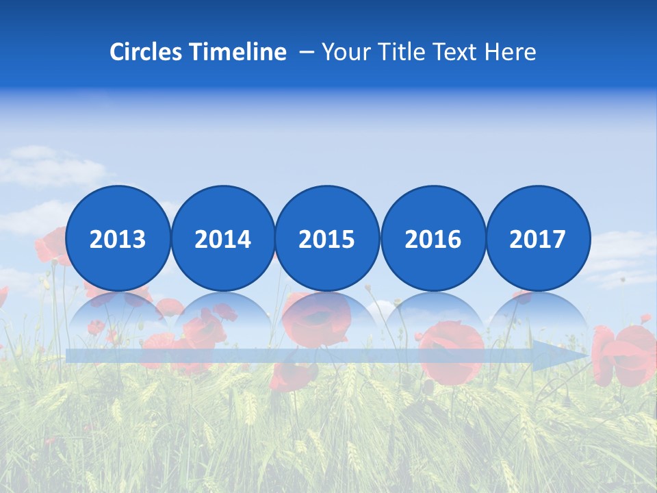 Botany Landscape Plants PowerPoint Template