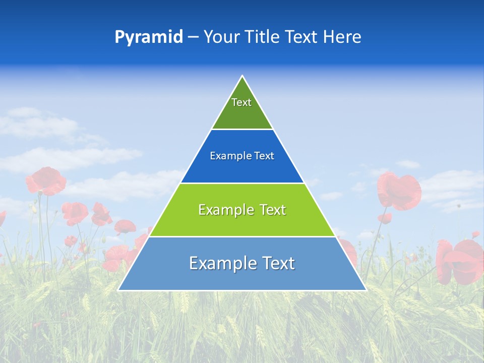 Botany Landscape Plants PowerPoint Template