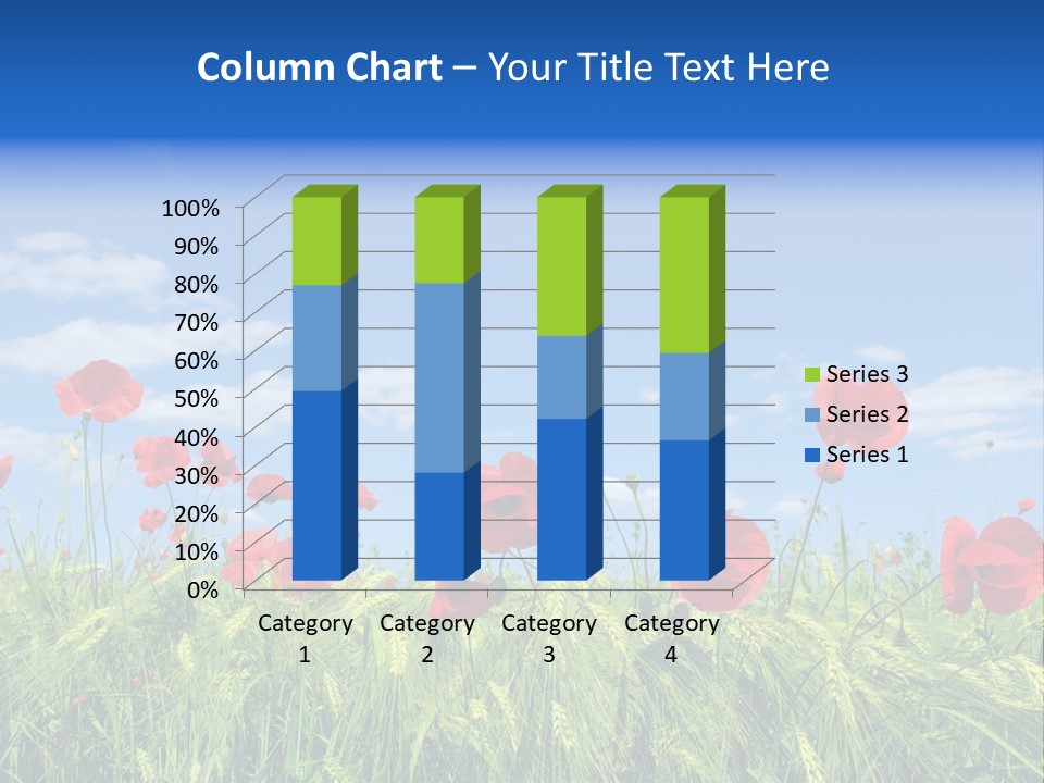 Botany Landscape Plants PowerPoint Template