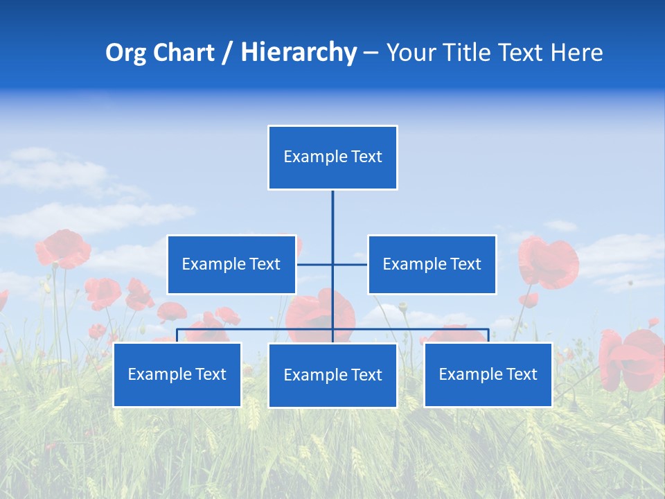 Botany Landscape Plants PowerPoint Template