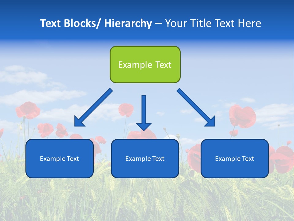 Botany Landscape Plants PowerPoint Template