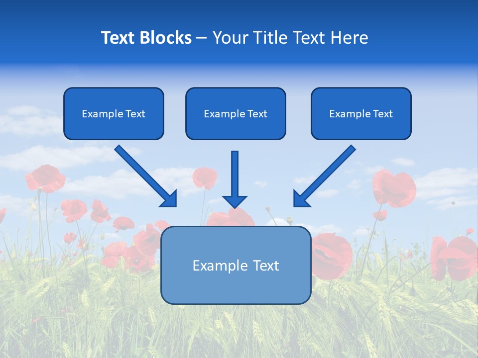 Botany Landscape Plants PowerPoint Template