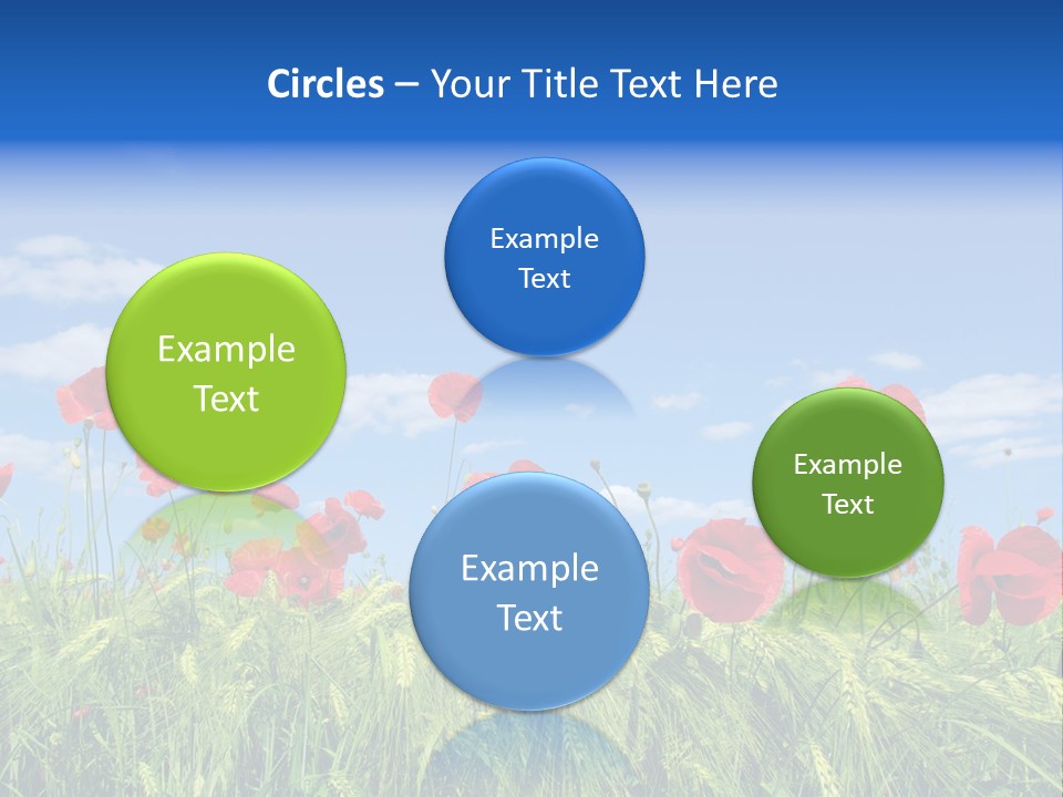 Botany Landscape Plants PowerPoint Template