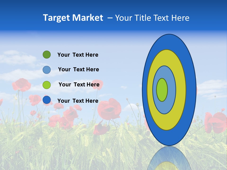 Botany Landscape Plants PowerPoint Template