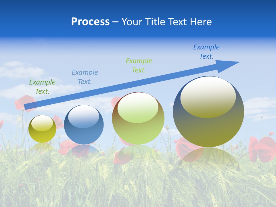 Botany Landscape Plants PowerPoint Template