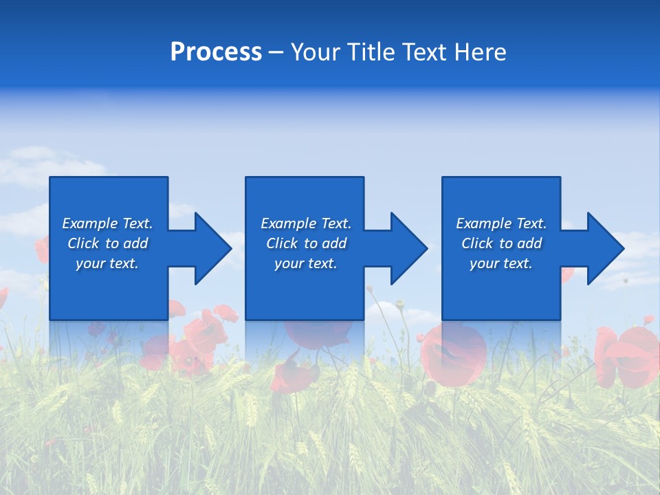 Botany Landscape Plants PowerPoint Template