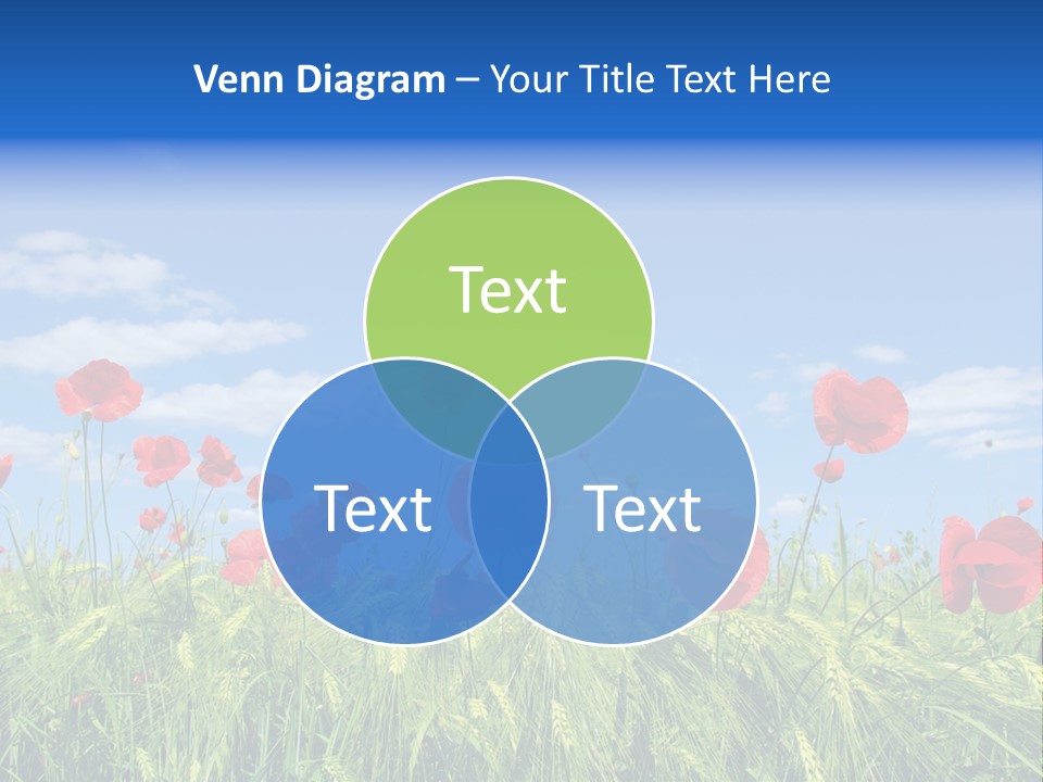 Botany Landscape Plants PowerPoint Template