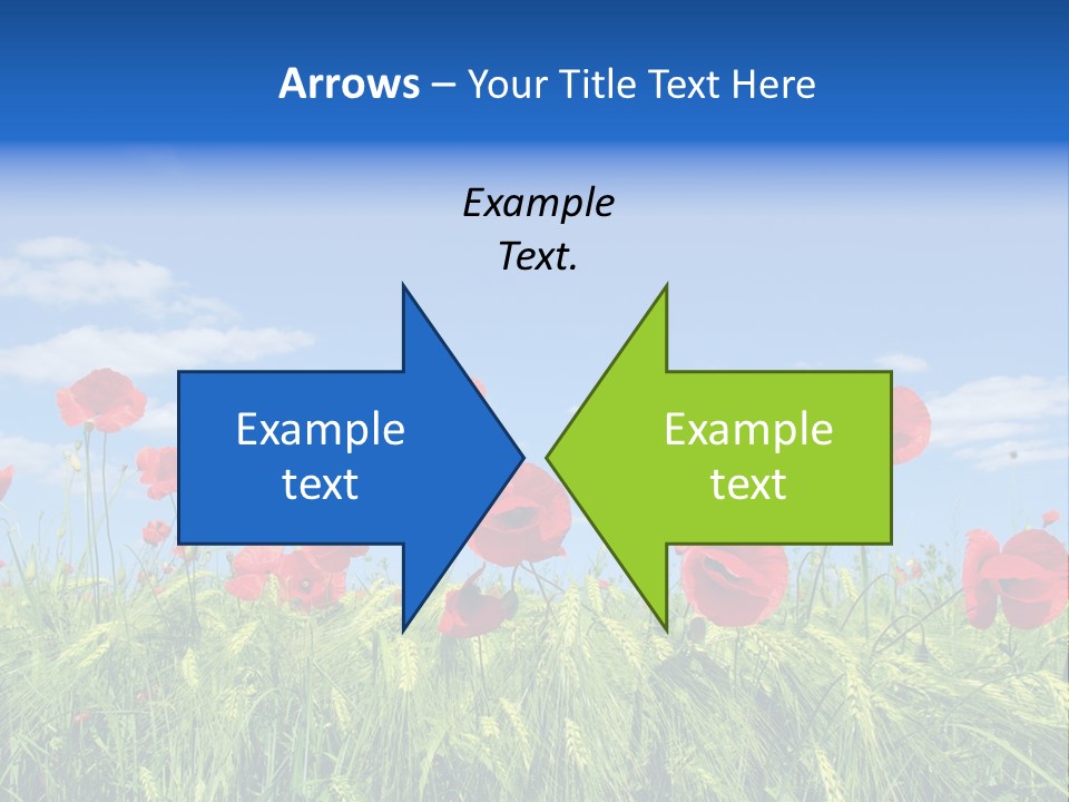 Botany Landscape Plants PowerPoint Template