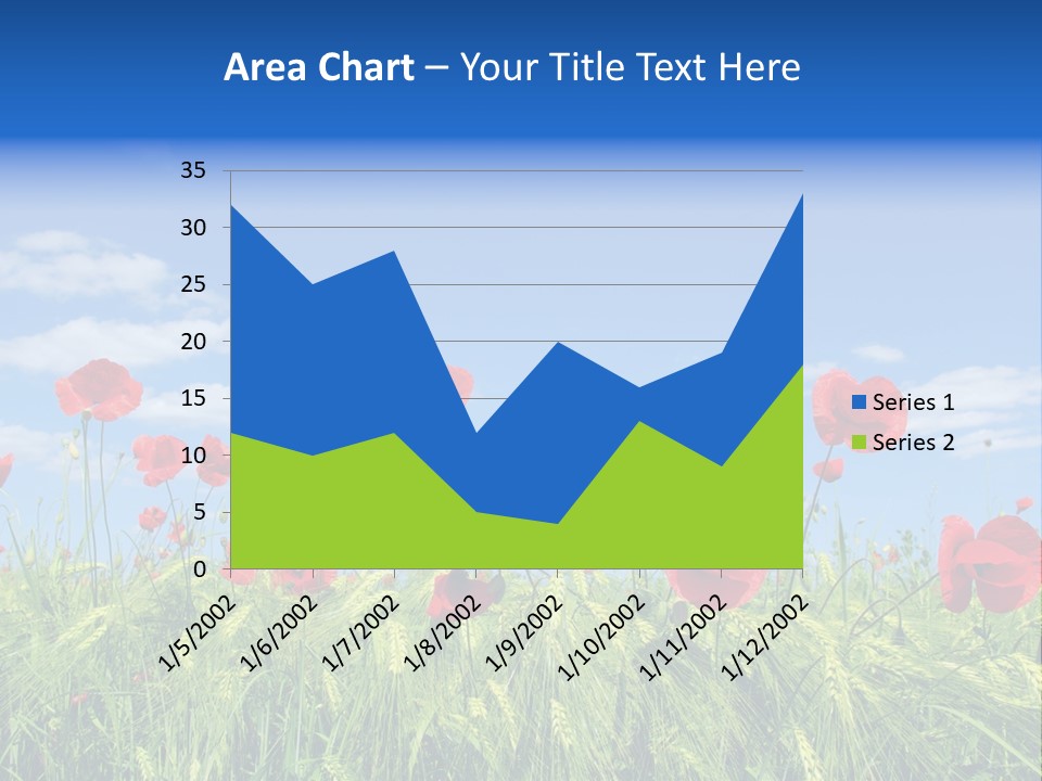 Botany Landscape Plants PowerPoint Template