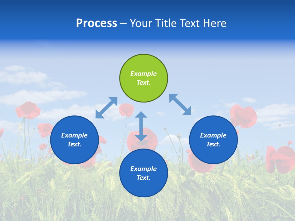 Botany Landscape Plants PowerPoint Template