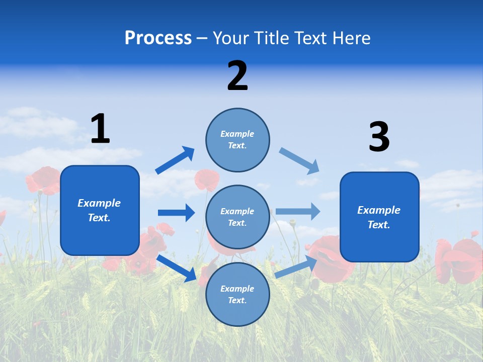 Botany Landscape Plants PowerPoint Template