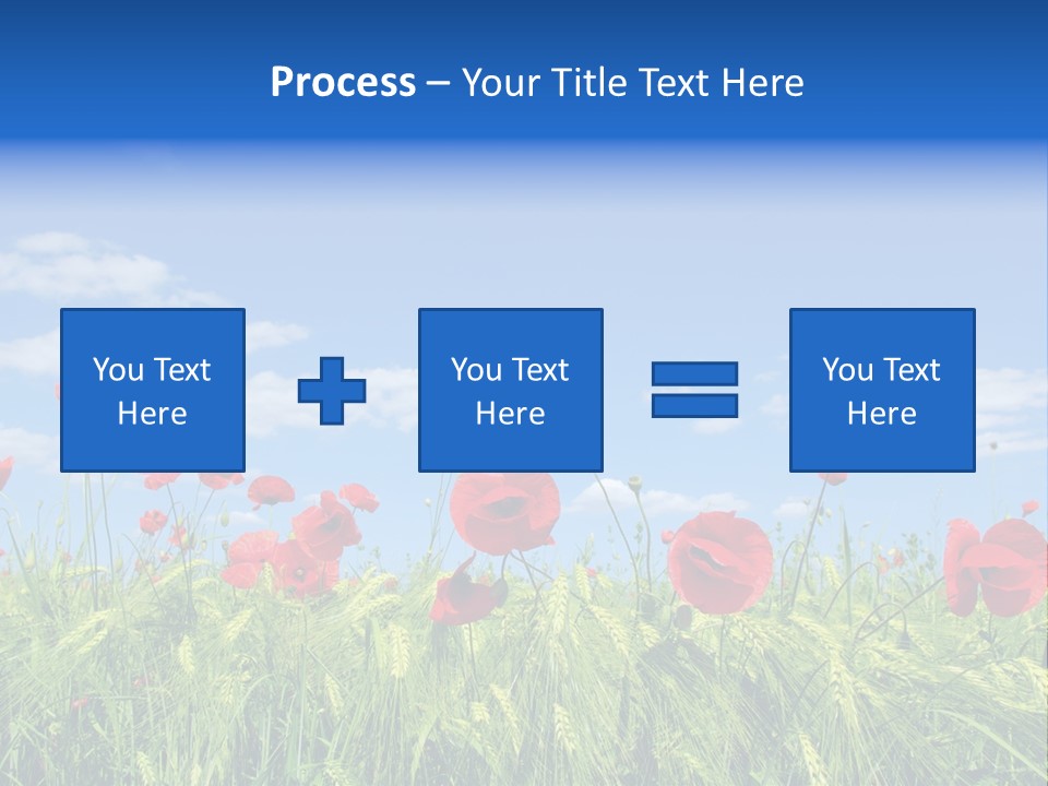 Botany Landscape Plants PowerPoint Template