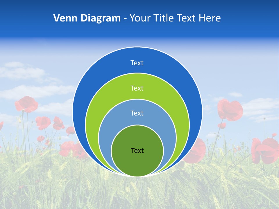 Botany Landscape Plants PowerPoint Template