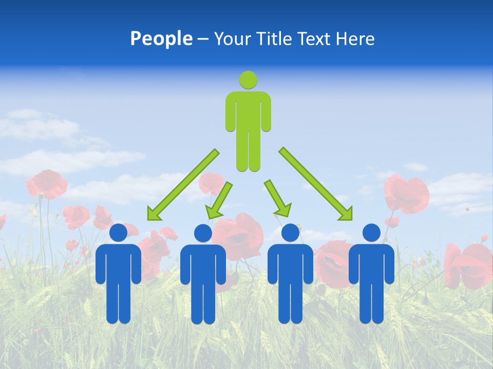 Botany Landscape Plants PowerPoint Template