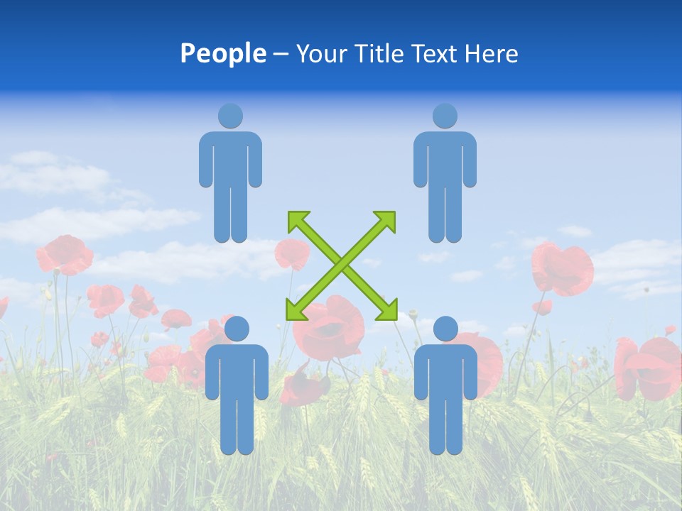 Botany Landscape Plants PowerPoint Template