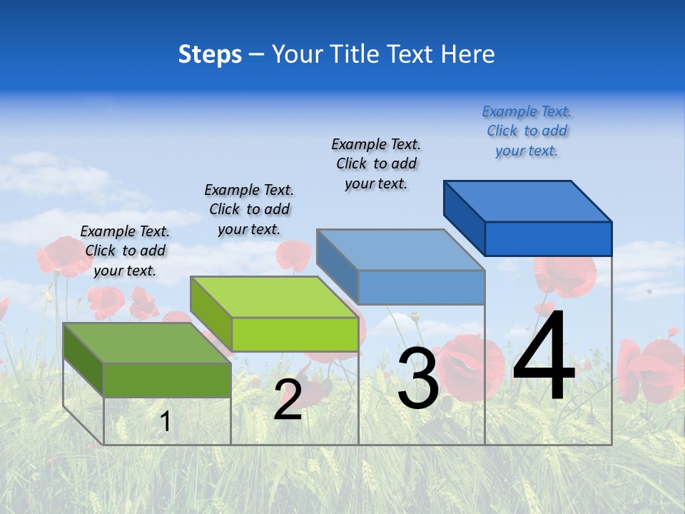 Botany Landscape Plants PowerPoint Template