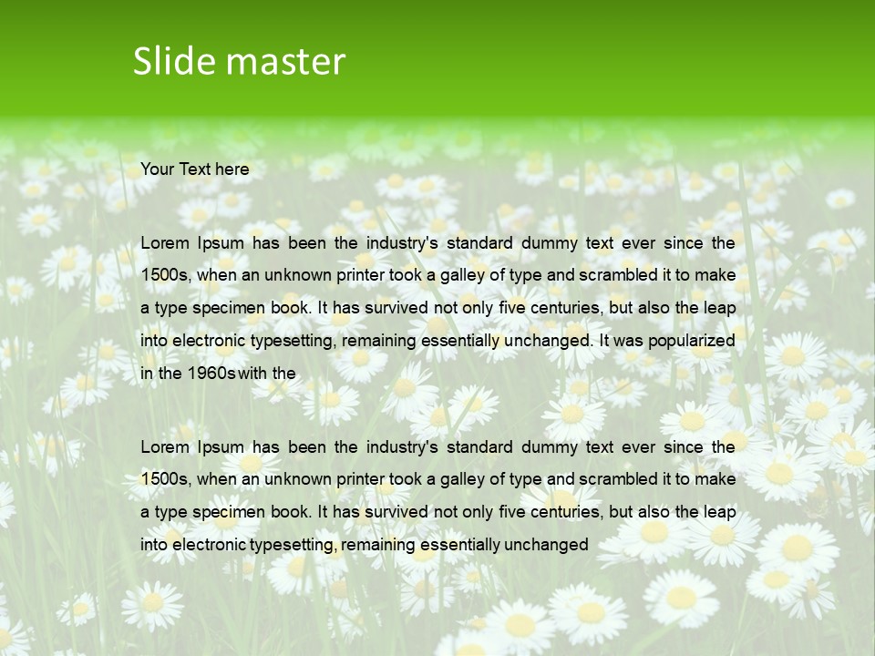 Bright Rural Outdoor PowerPoint Template