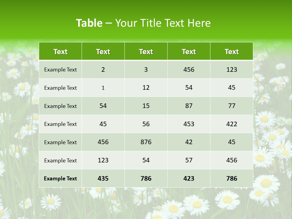 Bright Rural Outdoor PowerPoint Template