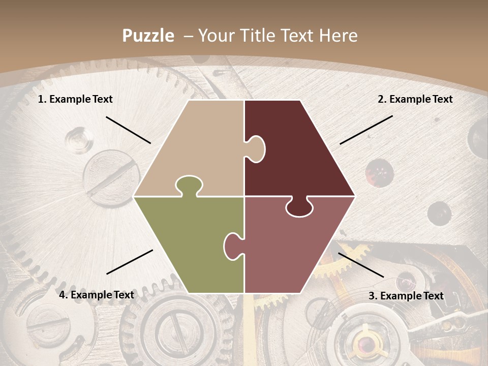 Stainless Craftsmanship Spinning PowerPoint Template