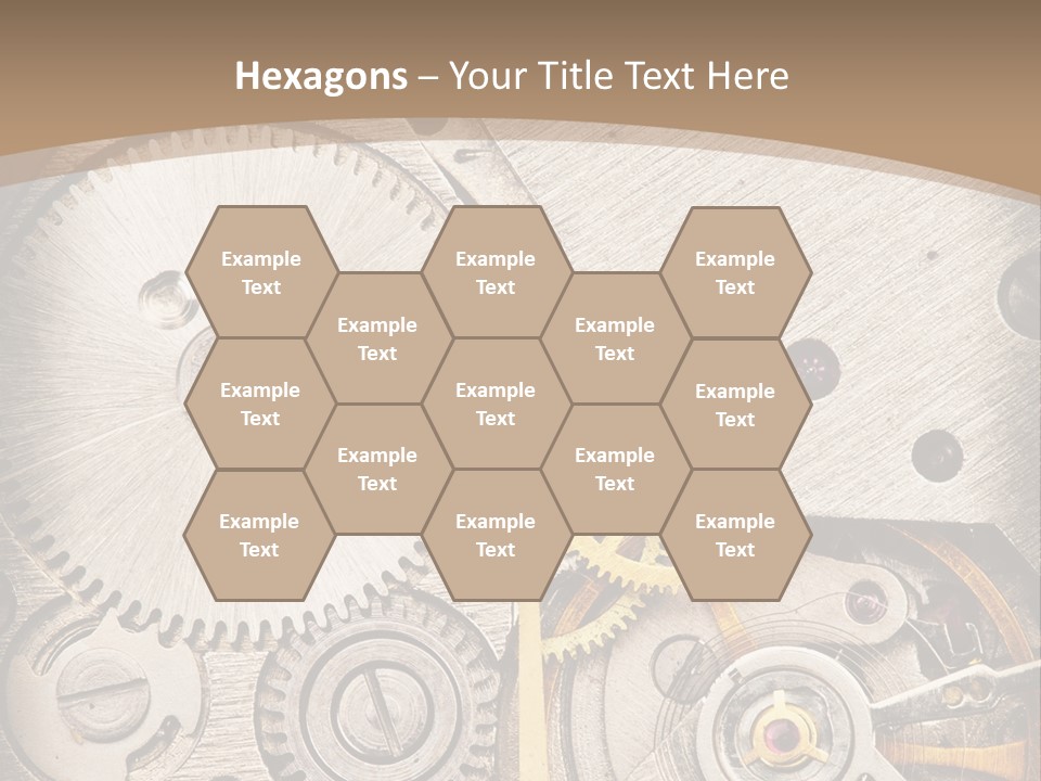 Stainless Craftsmanship Spinning PowerPoint Template