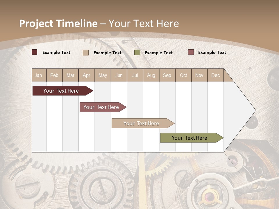 Stainless Craftsmanship Spinning PowerPoint Template
