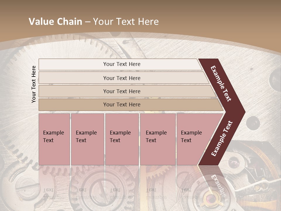 Stainless Craftsmanship Spinning PowerPoint Template