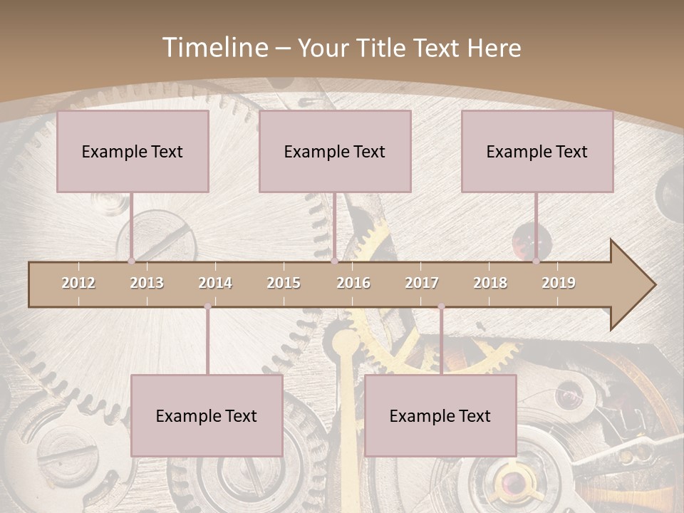 Stainless Craftsmanship Spinning PowerPoint Template