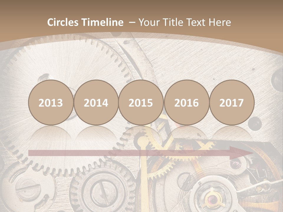 Stainless Craftsmanship Spinning PowerPoint Template