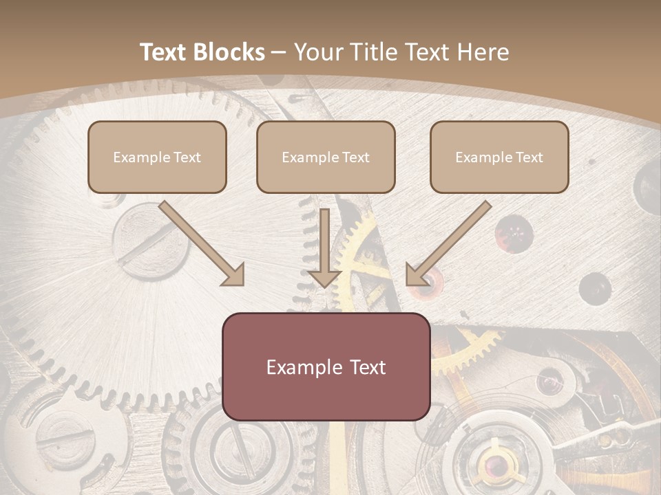 Stainless Craftsmanship Spinning PowerPoint Template