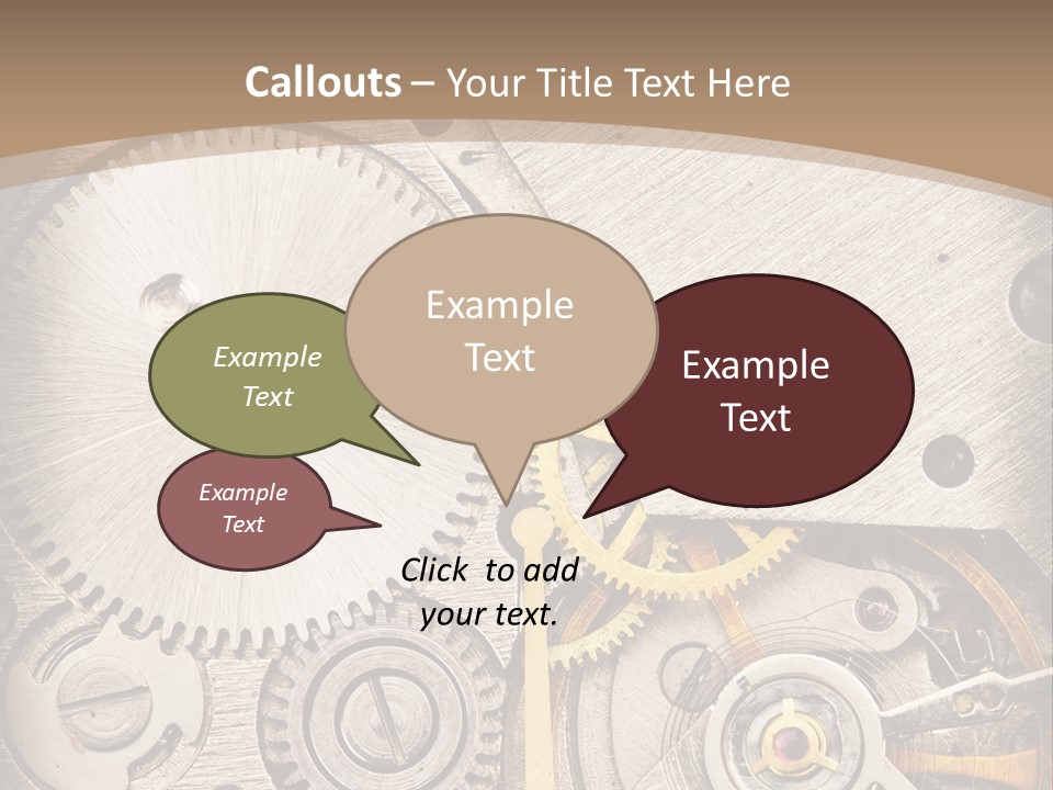 Stainless Craftsmanship Spinning PowerPoint Template