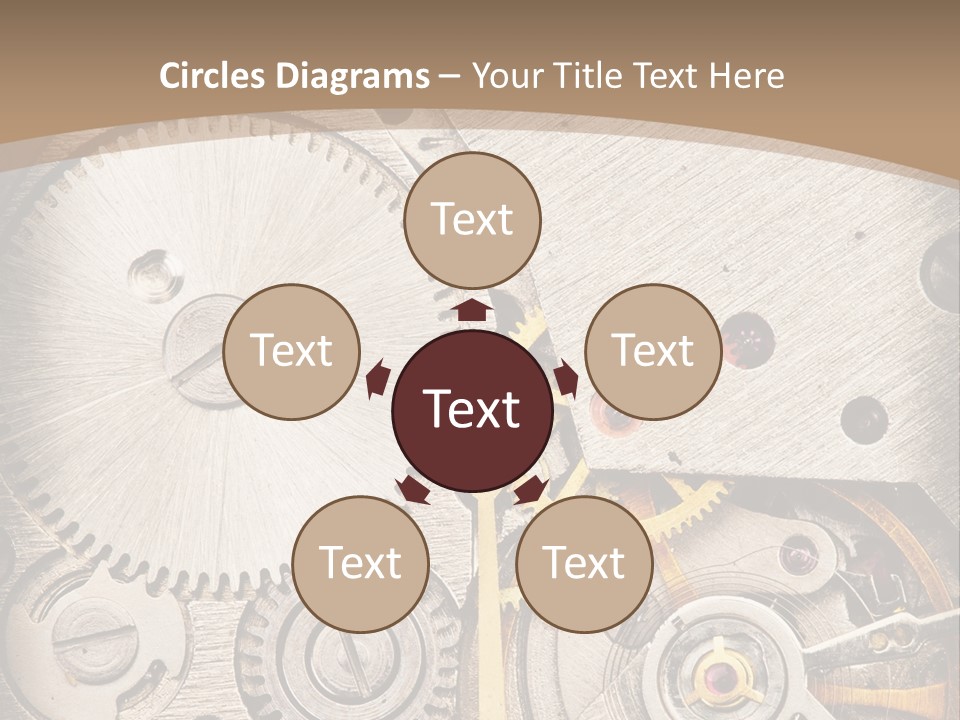 Stainless Craftsmanship Spinning PowerPoint Template