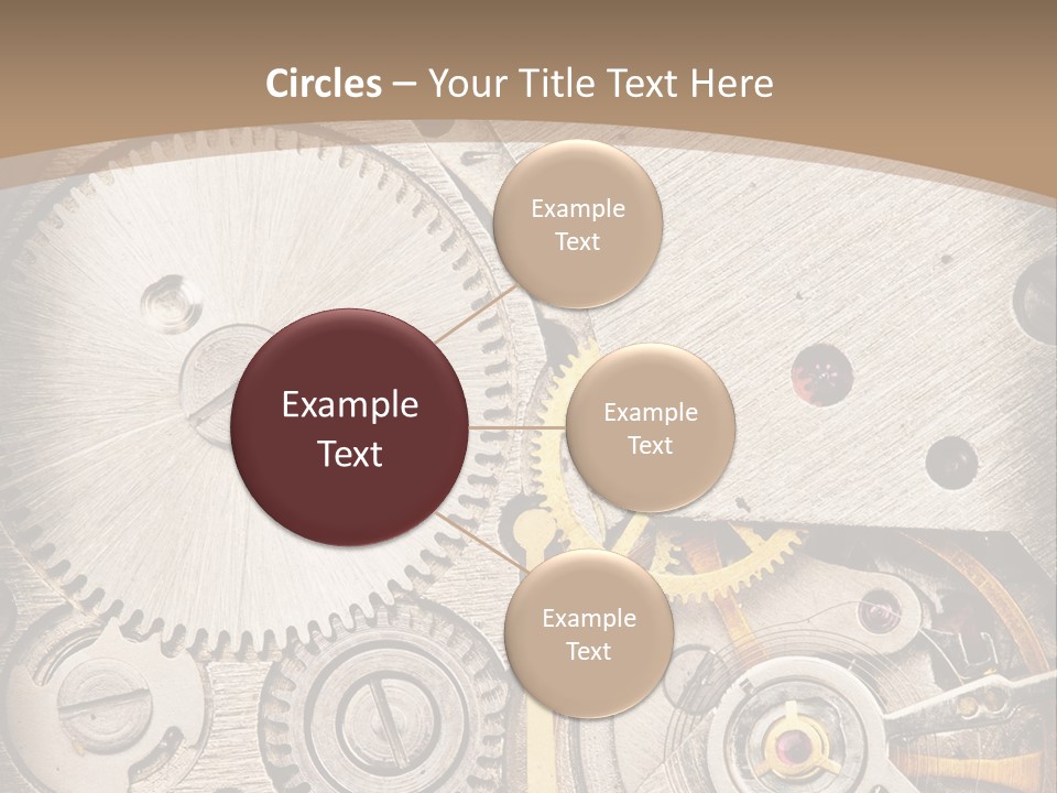 Stainless Craftsmanship Spinning PowerPoint Template