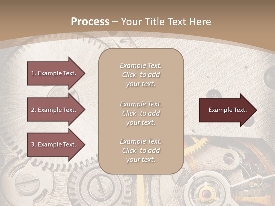 Stainless Craftsmanship Spinning PowerPoint Template
