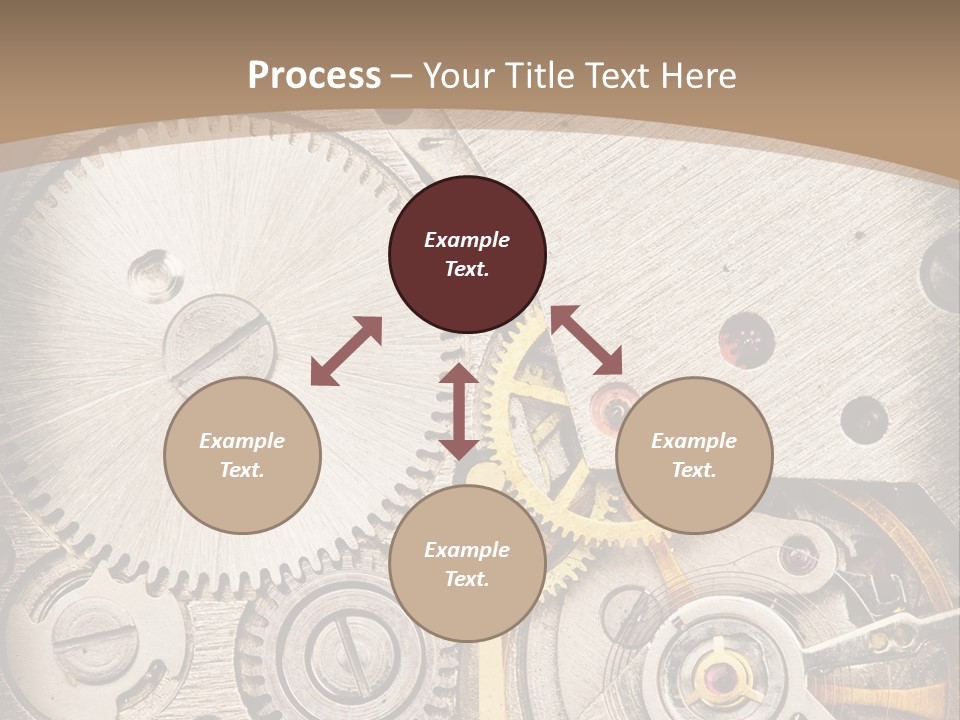 Stainless Craftsmanship Spinning PowerPoint Template