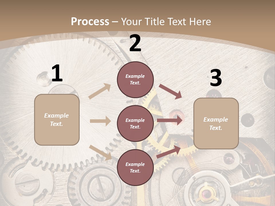 Stainless Craftsmanship Spinning PowerPoint Template