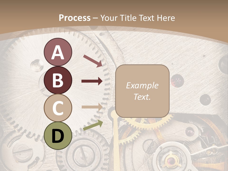 Stainless Craftsmanship Spinning PowerPoint Template