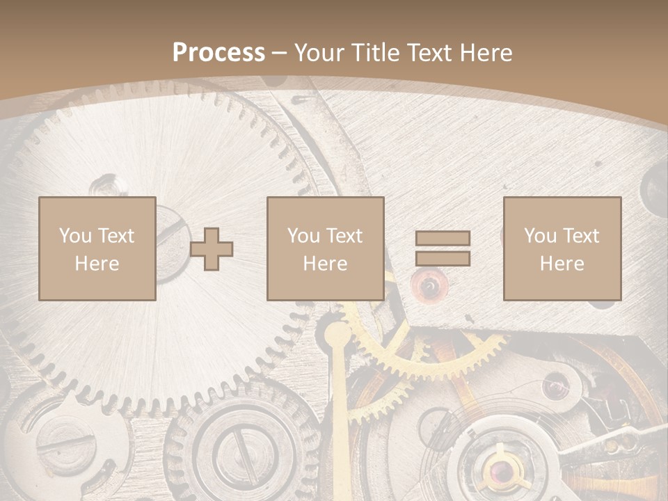 Stainless Craftsmanship Spinning PowerPoint Template