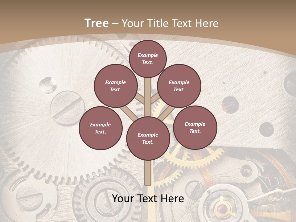 Stainless Craftsmanship Spinning PowerPoint Template