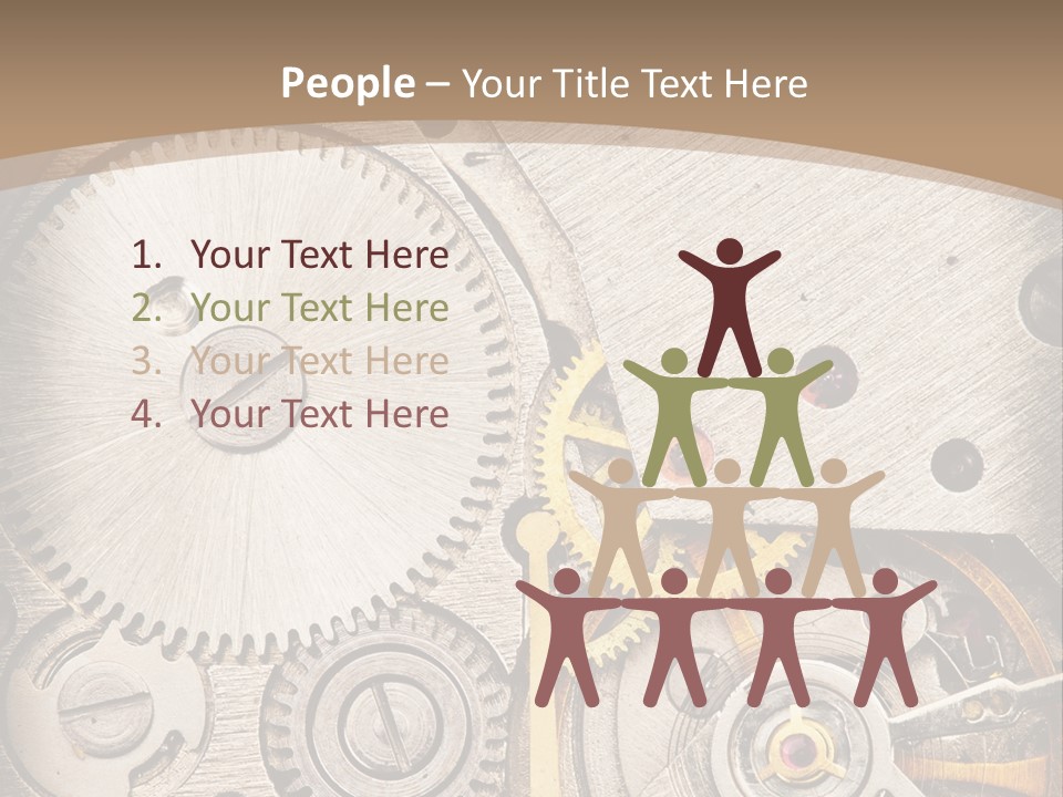 Stainless Craftsmanship Spinning PowerPoint Template