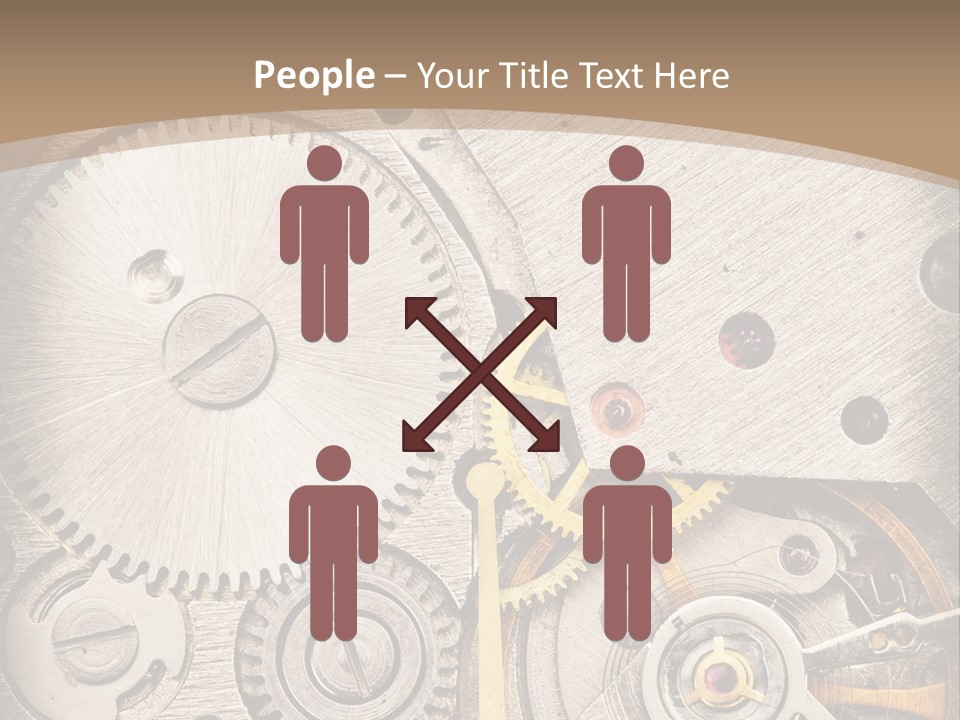 Stainless Craftsmanship Spinning PowerPoint Template