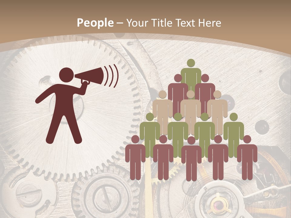 Stainless Craftsmanship Spinning PowerPoint Template