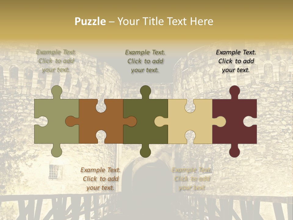 Orthodox River Old PowerPoint Template