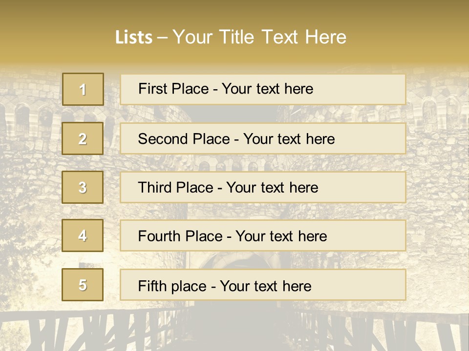Orthodox River Old PowerPoint Template