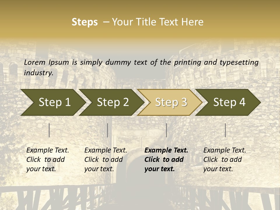 Orthodox River Old PowerPoint Template