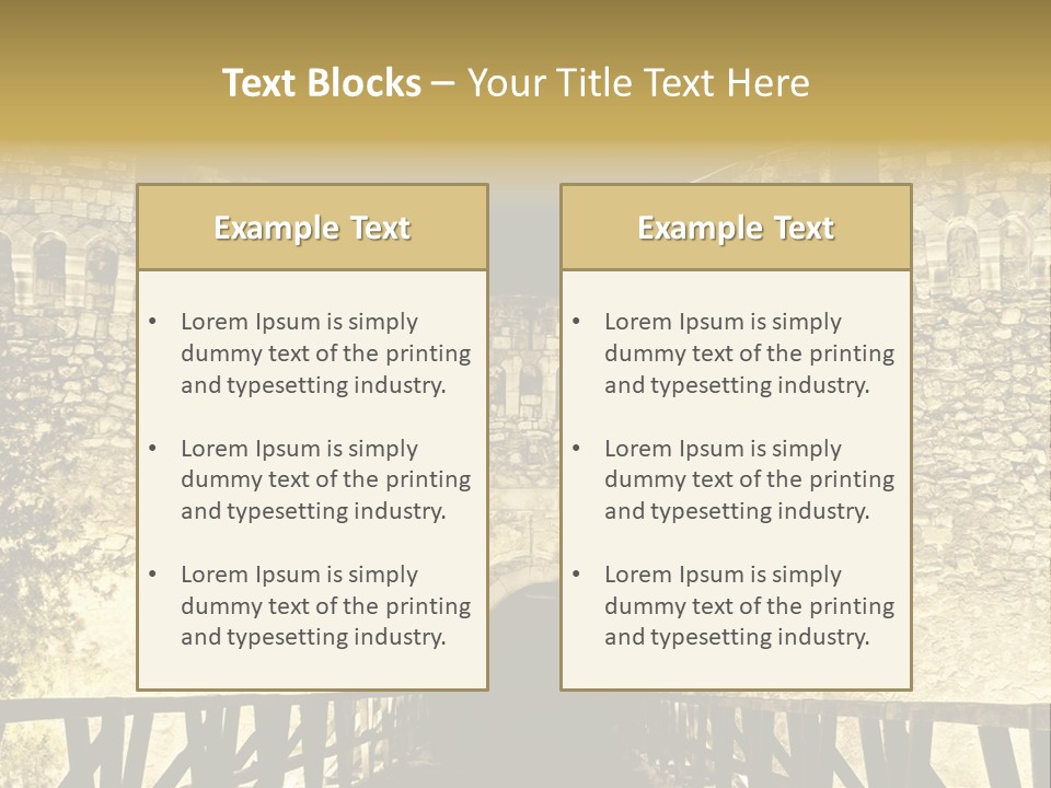 Orthodox River Old PowerPoint Template