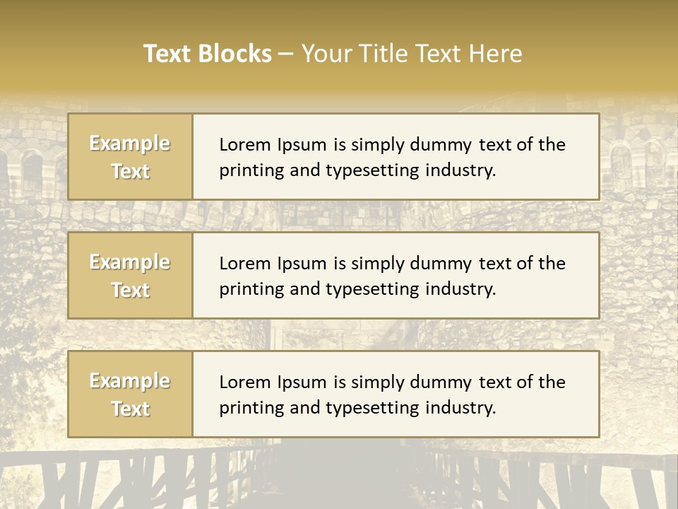 Orthodox River Old PowerPoint Template