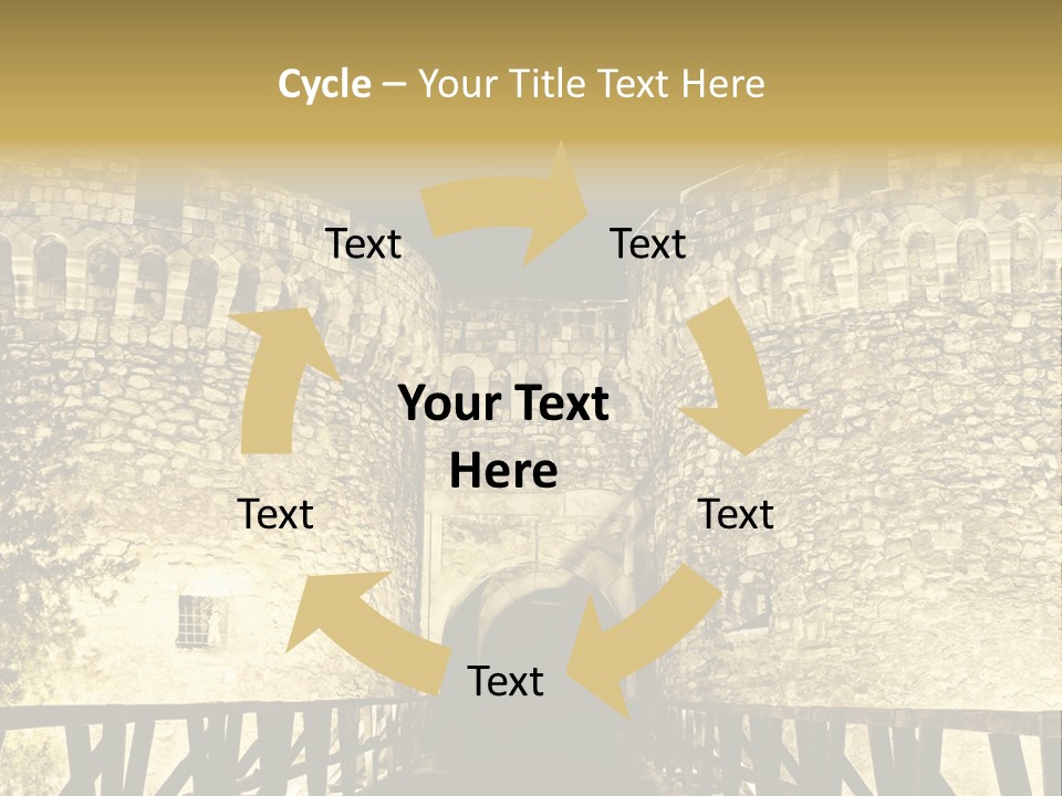 Orthodox River Old PowerPoint Template