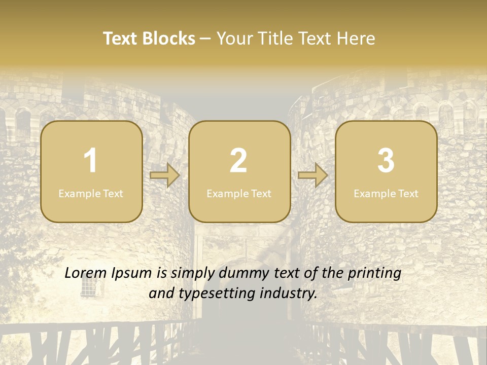 Orthodox River Old PowerPoint Template