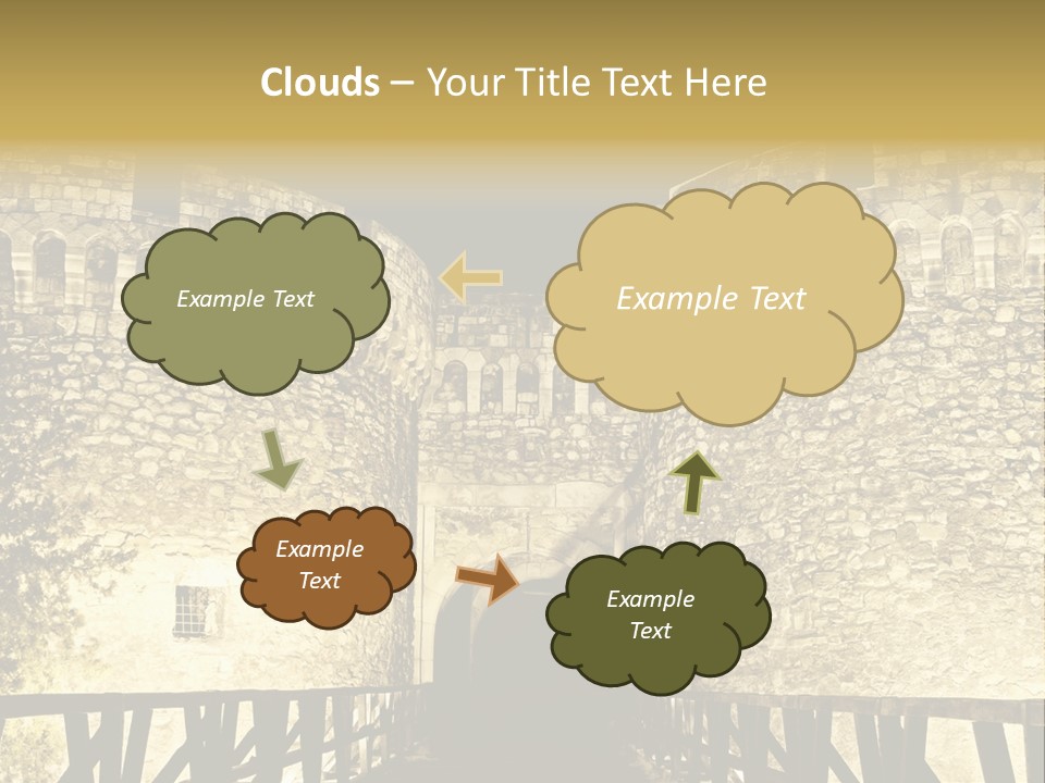 Orthodox River Old PowerPoint Template