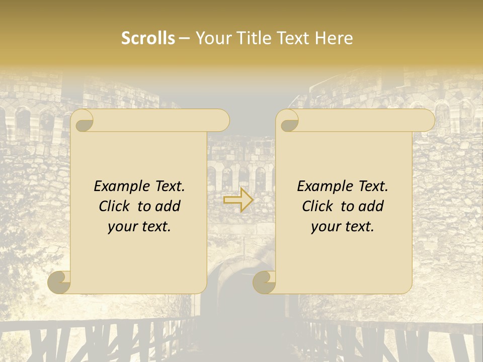 Orthodox River Old PowerPoint Template